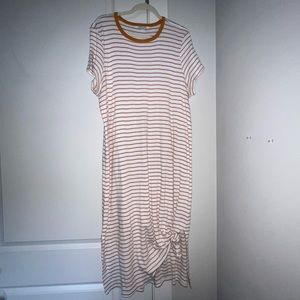 American Eagle Striped Maxi Dress